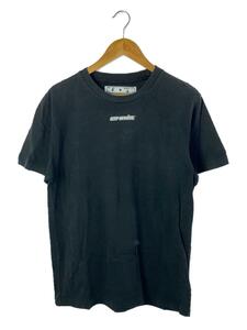 OFF-WHITE◆Tシャツ/M/コットン/BLK/無地/OMAA027E20JER005