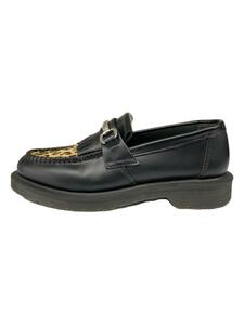 Dr.Martens◆ADRIAN SNAFFLE/ローファー/UK5/BLK/レザー/25024001