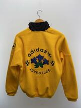 adidas◆Adventure Archive Fleece/フリースジャケット/M/ポリエステル/YLW/GD5583_画像2