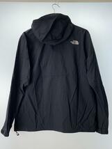 THE NORTH FACE◆CONPACT JACKET_コンパクトジャケット/M/ナイロン/BLK/無地_画像2