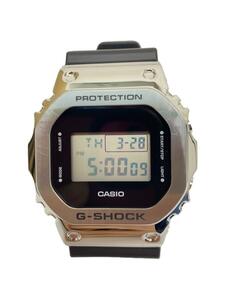 CASIO◆クォーツ腕時計_G-SHOCK/デジタル/ラバー/BLK/BLK/プラスチック