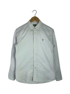 THE NORTH FACE◆L/S HIM RIDGE SHIRT_ロングスリーブヒムリッジシャツ/S/ポリエステル/WHT