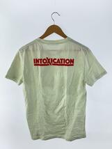 STELLAMcCARTNEY◆Tシャツ/L/コットン/GRN/無地/Intoxication-print cotton T-shirt_画像2