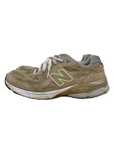 NEW BALANCE◆M990/ベージュ/Made in USA/27cm/BEG