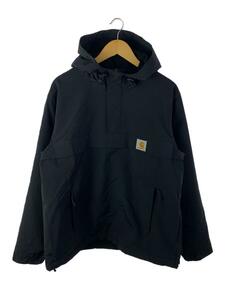 Carhartt◆ナイロンジャケット/L/ナイロン/BLK/無地/I027639