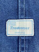 sears◆70s～/オーバーオール/Tradewear/コットン/IDG_画像4