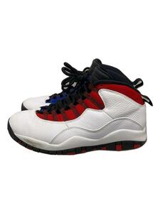 NIKE◆AIR JORDAN 10 RETRO/エアジョーダンレトロ/ホワイト/310805-160/27cm/WHT