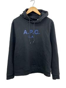 A.P.C.◆パーカー/M/コットン/BLK