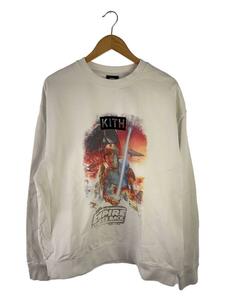 KITH◆スウェット/XL/コットン/WHT/khm030209/STAR WARS