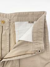 BILLS KHAKIS◆ボトム/34/コットン/BEG/使用感有_画像3