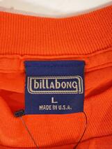 Billabong◆OLD/Tシャツ/L/コットン/オレンジ_画像3