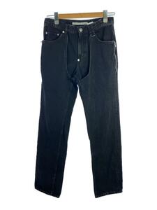 JOHN LAWRENCE SULLIVAN◆CHAPS 5POCKET DENIM PANTS/ストレートパンツ/44//BLK/2B011-0321-28