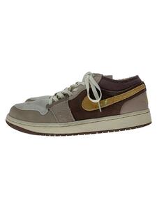 NIKE◆AIR JORDAN 1 LOW SE CRAFT_エア ジョーダン1ローSE クラフト/27.5cm/ベージュ