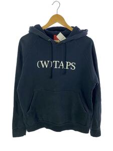 WTAPS◆VISUAL UPARMORED/パーカー/S/コットン/ブラック/プリント