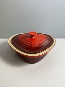 LE CREUSET◆鍋/RED/0404