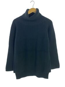 glamb◆Sulman turtle knit/サルマンタートルネックニットセーター/M/コットンBLK/GB0420/KNT07