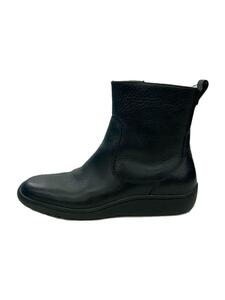 Timberland◆ブーツ/US8/BLK/レザー/61349