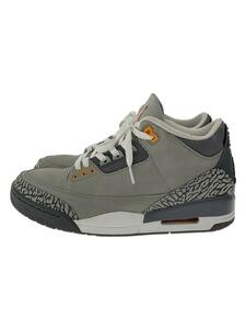 NIKE◆ローカットスニーカー/Air Jordan 3/28cm/GRY/CT8532-012