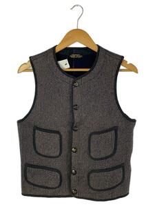 Brown’s BEACH JACKET◆Round Neck Vest/ビーチクロスベスト/38/ウール/BRW//