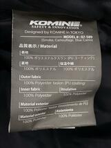 KOMINE◆ジャケット/XL/ポリエステル/KHK/カモフラ_画像4