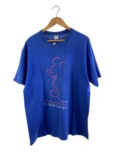 Velva Sheen◆90s/CALIFORNIA/Tシャツ/XL/コットン/BLU