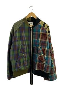 KIDILL◆20SS/クレイジーパターン/MA-1 JACKET/ジャケット/46/ポリエステル/マルチカラー/総柄