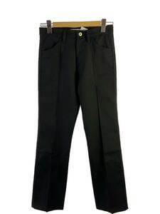 TTT_MSW◆ストレートパンツ/S/ポリエステル/BLK/TTT-2021AW-PT03/New Standard Pants