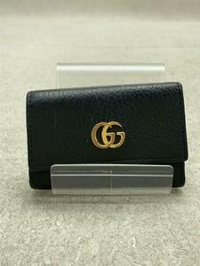 GUCCI◆キーケース/レザー/BLK/メンズ