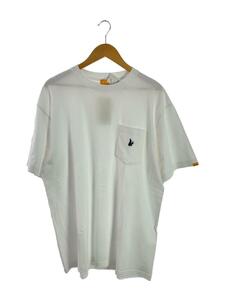 #FR2◆One point Icon Pocket T-shirt/FRC1552/タグ付/Tシャツ/XL/コットン/WHT