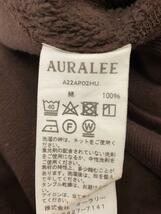 AURALEE◆HIGH COUNT HEAVY SWEAT P/O/4/コットン/BRW/A22AP02HU_画像4