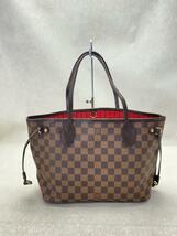 LOUIS VUITTON◆1)ネヴァーフルMM_ダミエ・エベヌ_BRW/PVC/BRW_画像3