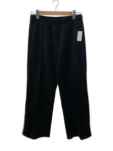 vivastudio◆ボトム/L/ポリエステル/BLK/23AW/TWILL TRACK PANTS