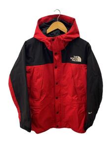 THE NORTH FACE◆MOUNTAIN LIGHT JACKET_マウンテンライトジャケット/S/ナイロン/RED/※汚れ有