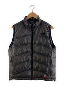 THE NORTH FACE◆ACONCAGUA VEST_アコンカグアベスト/M/ナイロン/GRY/ND18804