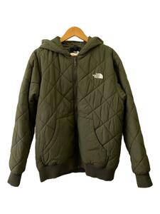 THE NORTH FACE◆YAKKIN JACKET_ヤッキンジャケット/L/ナイロン/KHK/無地