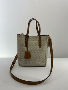 MICHAEL KORS◆ショルダーバッグ/-/WHT/30T1G5ST0B