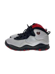 NIKE◆AIR JORDAN 10 RETRO BG/エアジョーダンレトロ/ホワイト/310806-102/25cm/WHT