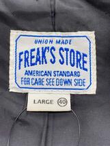 FREAK’S STORE◆ダッフルコート/L/ウール/KHK/無地/114-1512_画像3