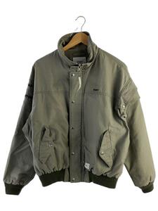 WTAPS◆20SSWTAPS FAD JACKET.CO/ミリタリージャケット/1/コットン/GRN/201WVDT-JKM03