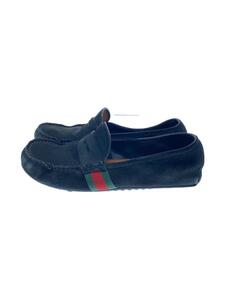 GUCCI◆ローファー/UK5.5/BLK/スウェード/566294/