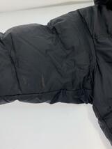 THE NORTH FACE◆NUPTSE JACKET_ヌプシジャケット/S/ナイロン/BLK_画像6