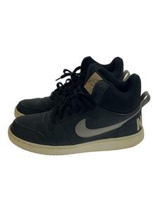 NIKE◆COURT BOROUGH MID SL/コートバーロウミッド/ブラック/844885-004/27cm/BLK/