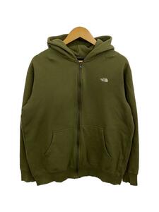 THE NORTH FACE◆ジップパーカー/L/コットン/KHK/NT61811Z