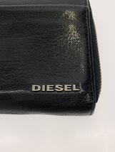 DIESEL◆長財布/レザー/BLK/無地/メンズ/X06752/ラウンドファスナー_画像3