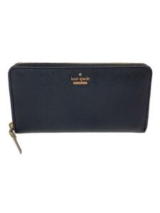 kate spade new york◆長財布/レザー/BLK/レディース