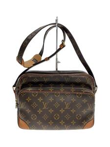 LOUIS VUITTON◆ナイル_モノグラム・キャンバス_BRW/PVC/BRW