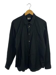 COMME des GARCONS HOMME PLUS◆長袖シャツ/L/コットン/BLK/PL-B007