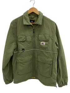 HUF◆ジャケット/L/ナイロン/KHK/SUMMIT JACKET