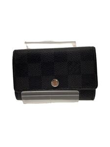 LOUIS VUITTON*myurutikre6_ Damier *gla Fit _BLK/ leather /BLK/ men's 