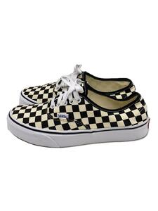 VANS◆ローカットスニーカー/25.5cm/ホワイト/キャンバス